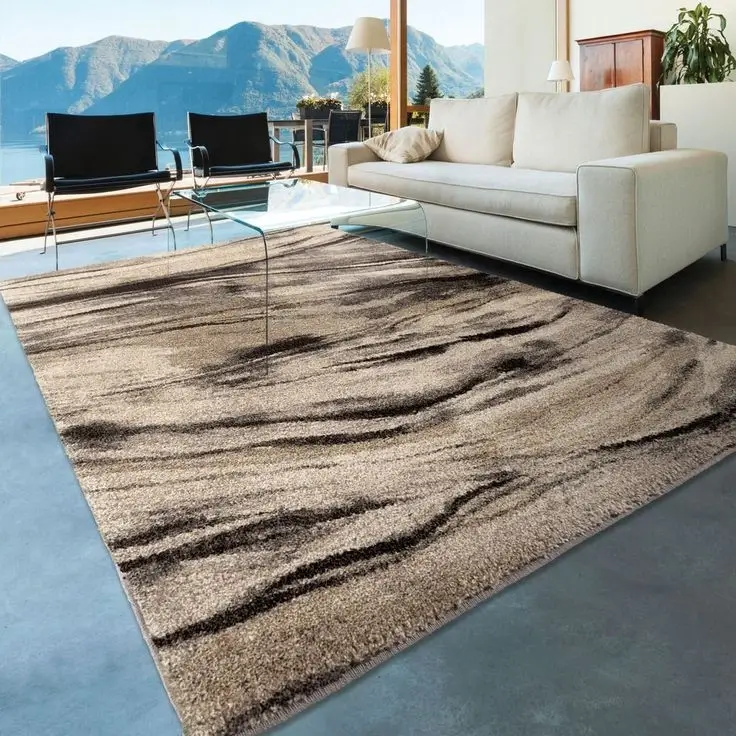 Abstract textured rug pattern 2