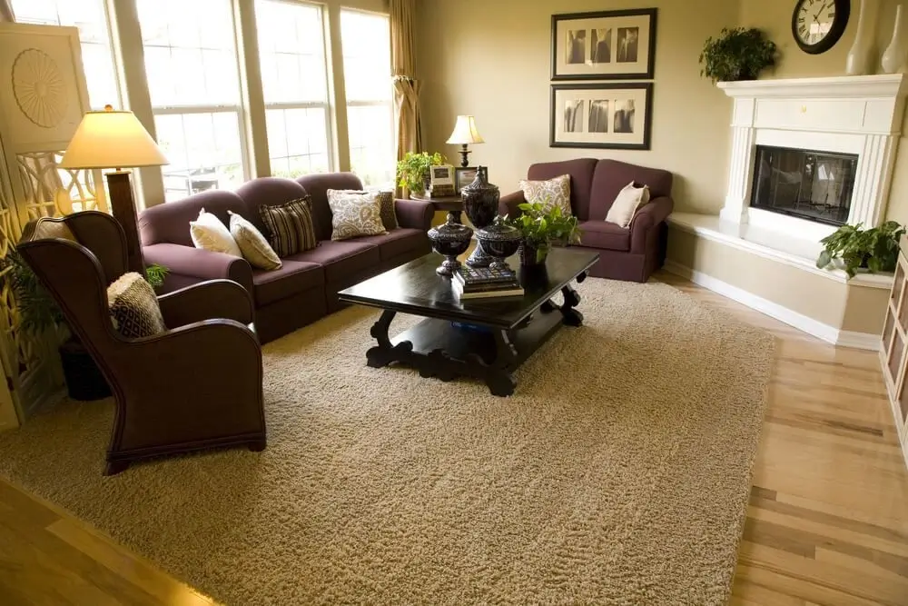 Abstract textured rug pattern 4