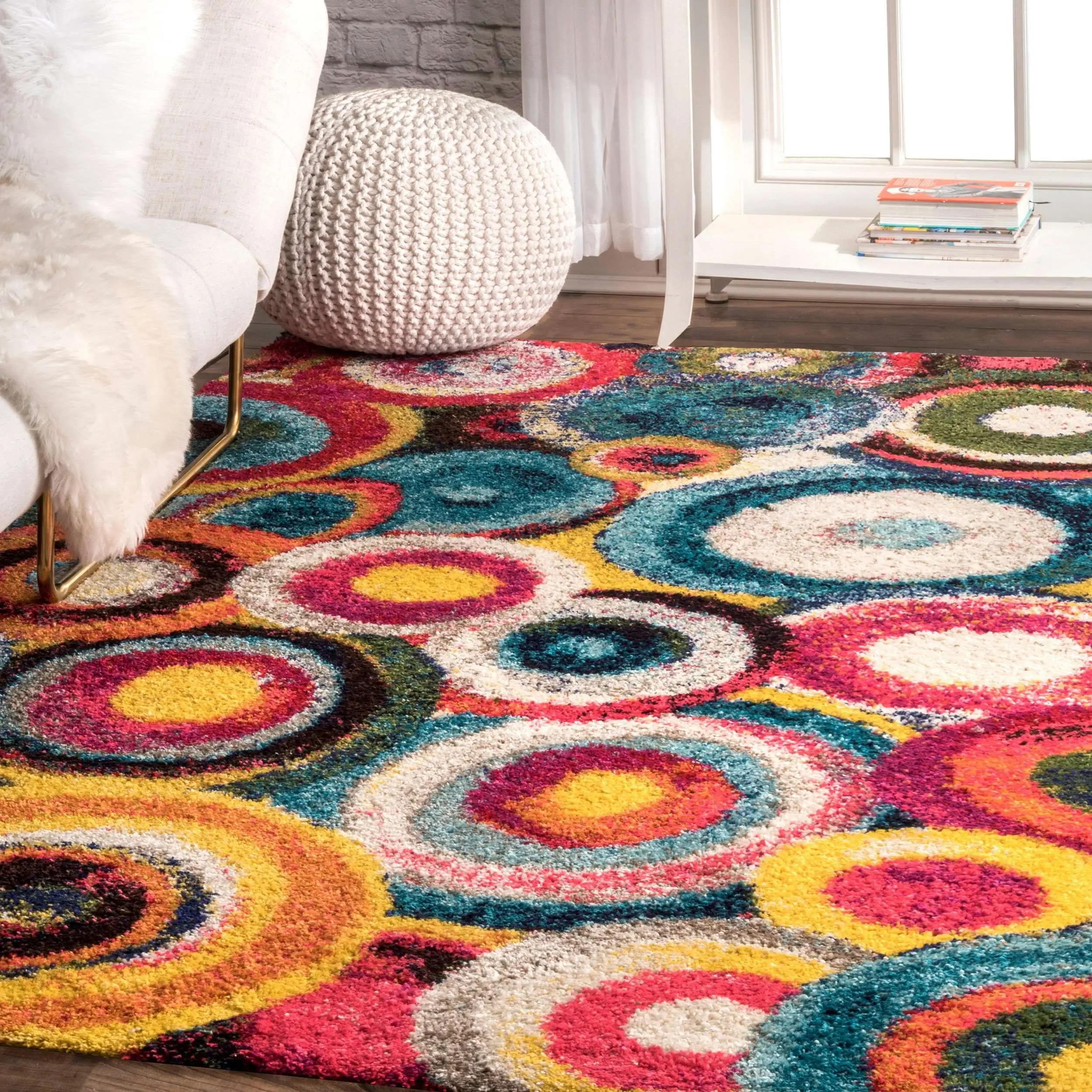 Bohemian Shag Rug